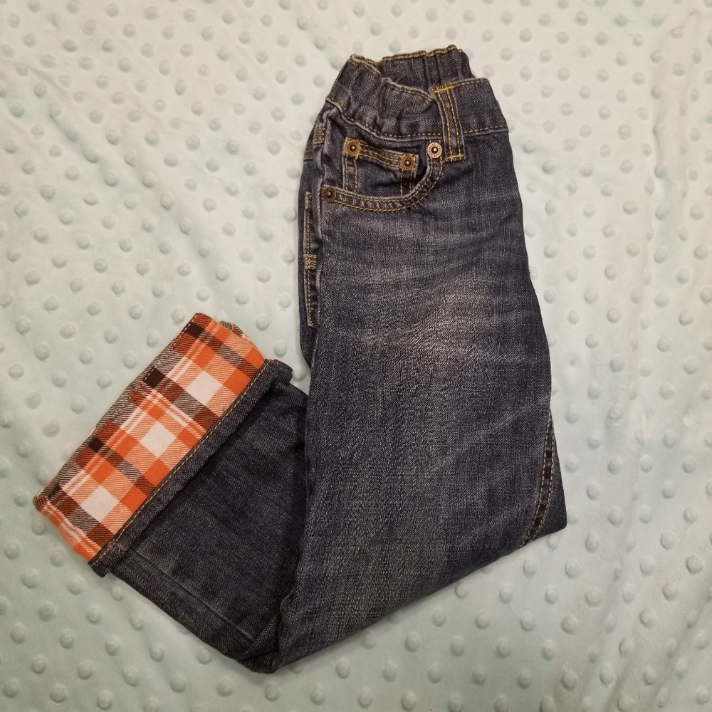 Boys Jeans with Designer Hem